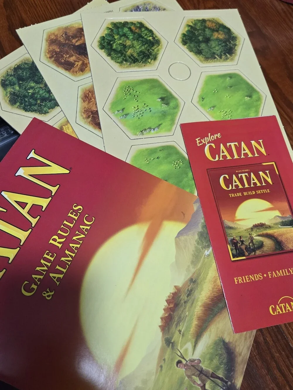 Catan Board Game Trade Build Settle